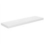 VidaXL Étagère murale flottante Blanc brillant 90x23,5x3,8 cm MDF