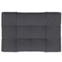 Palettensofa-Kissen Anthrazit 120x80x10 cm