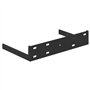 VidaXL Étagères d'angle murales 4 pcs Gris béton 25x25x3,8 cm MDF