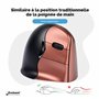 Souris Ergonomique Evoluent VerticalMouse 4 droitier sans fil petite taille