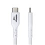 Câble USB Startech USB2AC3MNCWHE Blanc 3 m