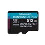 Carte Mémoire Micro SD avec Adaptateur Kingston SDCG4/512GBSP 512 GB