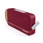 THOMSON Speaker Rouge métal lanière Marron