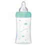 Dodie Biberon Initiation+ Anti-Coliques 3 Vitesses en Verre +0m Vert Oiseaux 270ml