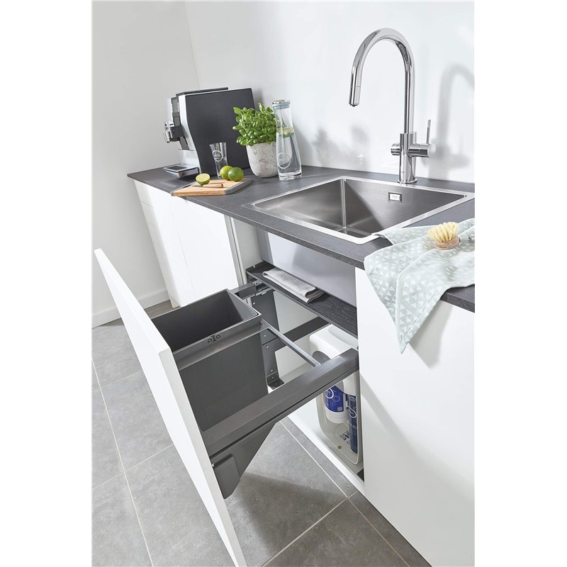 GROHE Blue Poubelle 60cm, 2x8L, 40981000 (Import Allemagne)