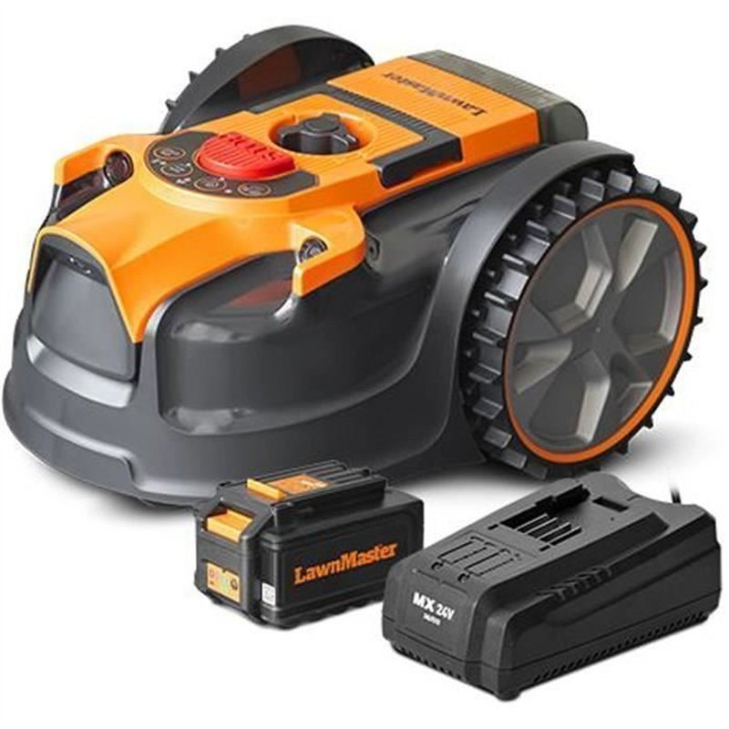 Robot tondeuse autonome 24V sans fil périmétrique - Le robot le plus simple du marché