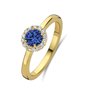 Bague Femme New Bling 9NB-1540-50 Doré Bleu 10