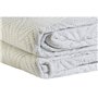 Couvre-lit DKD Home Decor Blanc Lit king size 270 x 270 x 1 cm