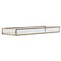Jeux de plateaux Home ESPRIT Blanc Doré Moderne 42 x 15 x 4 cm (2 Unités)