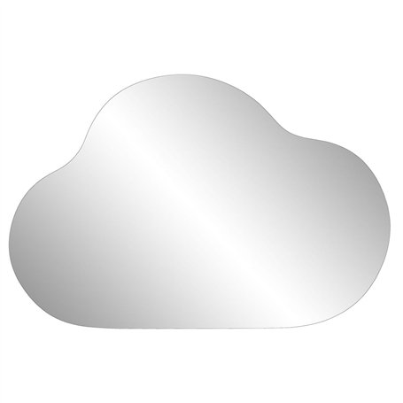 Miroir mural Home ESPRIT Argenté Nuages 60 x 2 x 40 cm