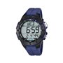 CALYPSO Watches-K5607/2-Montre Garçon-Quartz Digital-Alarme/Chronomètre/Eclairage-Bracelet Plastique Bleu