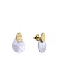 VICEROY Viceroy 14079E01012 Boucles d'oreilles en acier et ip doré et nacre pour femme