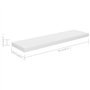 VidaXL Étagère murale flottante 4 pcs Blanc brillant 90x23,5x3,8cm MDF