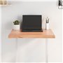 vidaXL Dessus de Table, Remplacement du Plateau de Table avec Bord Vif, Tableau de Bricolage Intérieur, Bois Massif Traité Bordu