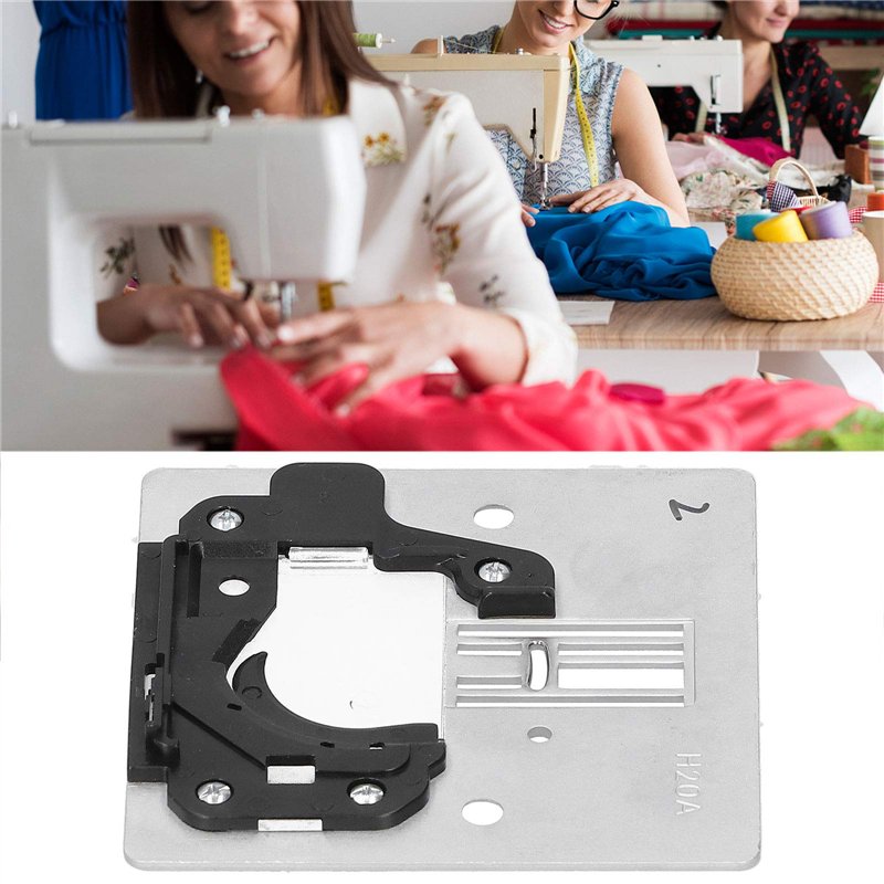 Image secondaire de Oumefar Plaque D'aiguille à Coudre , Plaque D'aiguille de Fer Machine à Coudre Domestique Accessoires de Remplacement de Panneau
