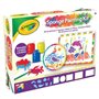 Kit de peinture a l'éponge - CRAYOLA - Des 5 ans