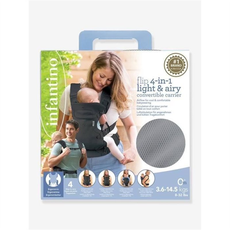 Image secondaire de Porte bébé - INFANTINO - Flip 4 en 1 - Convertible Air