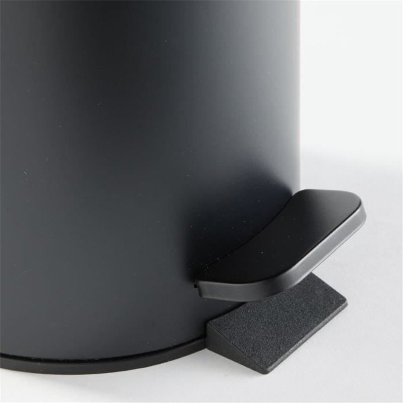 Image secondaire de Poubelle de SDB - TODAY - UTILITY - 3 L - Ø 17 x x H 25 cm - Polypropylene - Soft Black