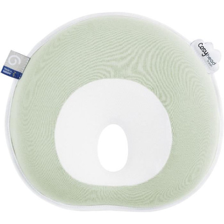 Cale tete bébé - BABYMOOV - Cosyhead - Morphologique pour bébé - Coton bio certifié oeko-Tex - Fresh Sage Green