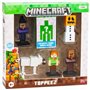 Coffret 6 petites figurines - BANDAI - Minecraft - 1 figurine mystere