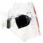 Masque de Plongée avec Tube AquaSport Rouge Gris (6 Unités)
