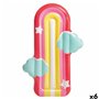 Matelas Gonflable Intex Arc-en-ciel 183 x 132 cm Multicouleur (6 Unités)