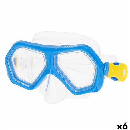 Masque de plongée AquaSport Bleu (6 Unités)