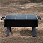 Barbecue Portable Aktive Acier 45 x 25 x 30 cm Noir (2 Unités)
