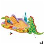 Pataugeoire gonflable pour enfants Intex 201 x 69 x 157 cm (3 Unités)