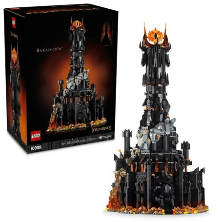 Set de construction Lego ICONS 10333 The Lord of the Rings: Barad-dûr 5471 Pièces