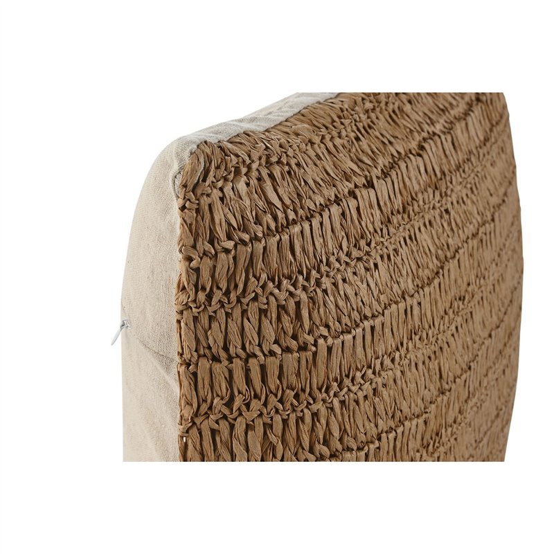 Image secondaire de Coussin Home ESPRIT Naturel Tropical 45 x 8 x 45 cm