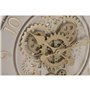 Horloge Murale Home ESPRIT Beige Doré Verre Fer 46 x 8,5 x 46 cm