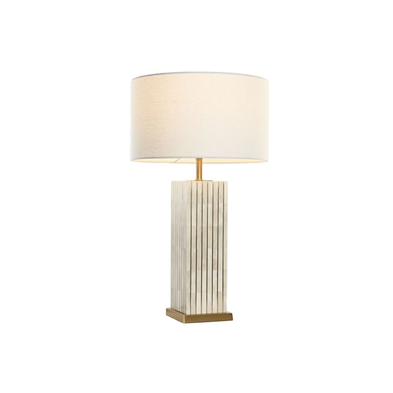 Image secondaire de Lampe de bureau Home ESPRIT Beige Doré 50 W 220 V