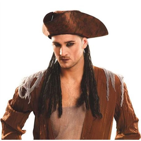 Chapeau My Other Me Pirate tresses 58 cm