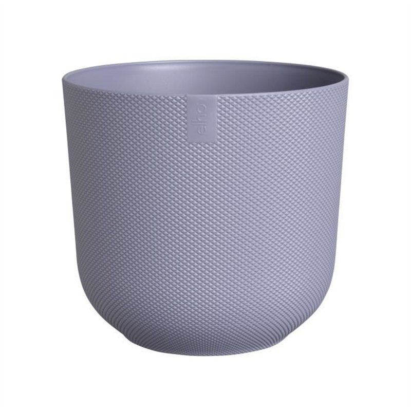 Pot de fleur - Elho - Jazz Rond - Violet - L 35 x B 34.5 x H 32 cm - Intérieur - 100% recyclé