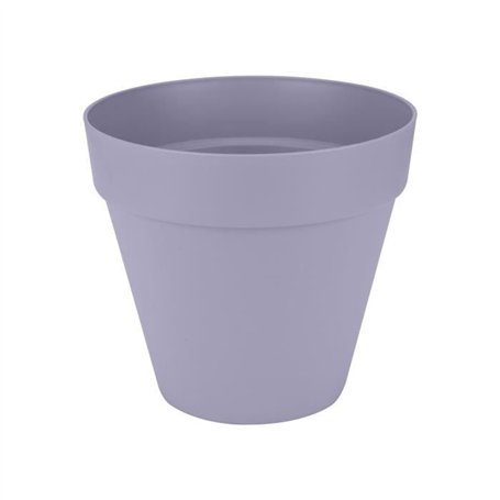 Pot de fleur - Elho - Loft Urban Rond - Violet - L 29 x B 28.5 x H 26 cm - Extérieur - 100% recyclé
