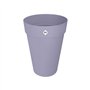 Pot de fleur - Elho - Loft Urban Rond - Haut 35 - Violet - L 34 x B 33.5 x H 45 cm - Extérieur - 100% recyclé