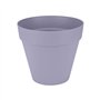 Pot de fleur - Elho - Loft Urban Rond - Roues 50 - Violet - L 49 x B 48.5 x H 45 cm - Extérieur - 100% recyclé