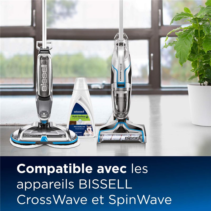 Image secondaire de BISSELL Formule Multi-Surfaces Febreze | Pour vos Sols durs, Planchers, Carrelages, Sols stratifiés, Tapis & Noquettes | Élimine
