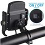 ORCAS TECHNOLOGY Support de téléphone sans Fil pour Moto – Pince de Fixation pour Guidon ou rétroviseur, vélo électrique, Scoote