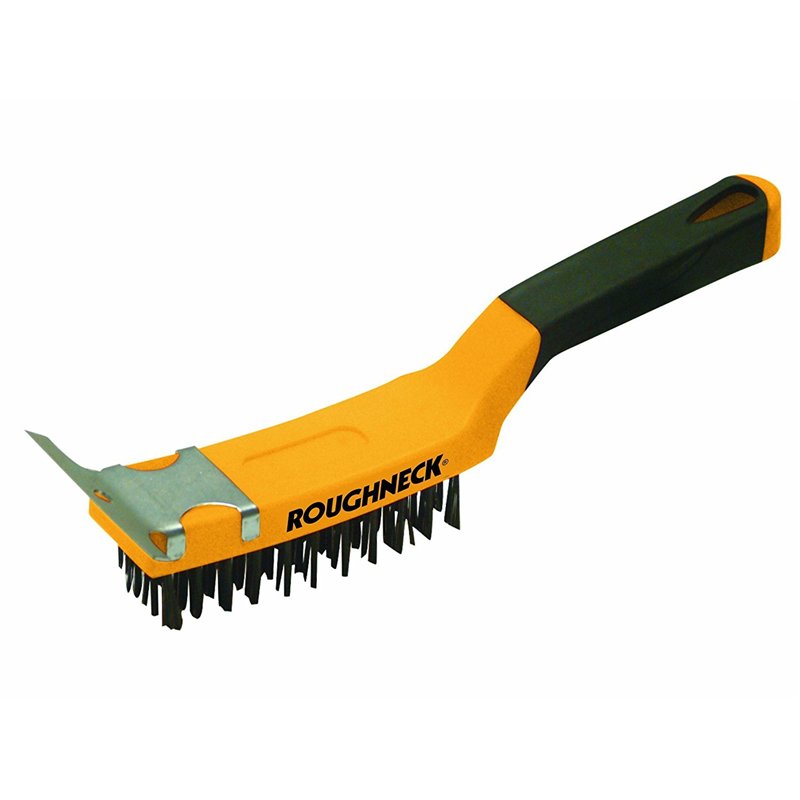Roughneck ROU52042 Brosse métallique avec grattoir