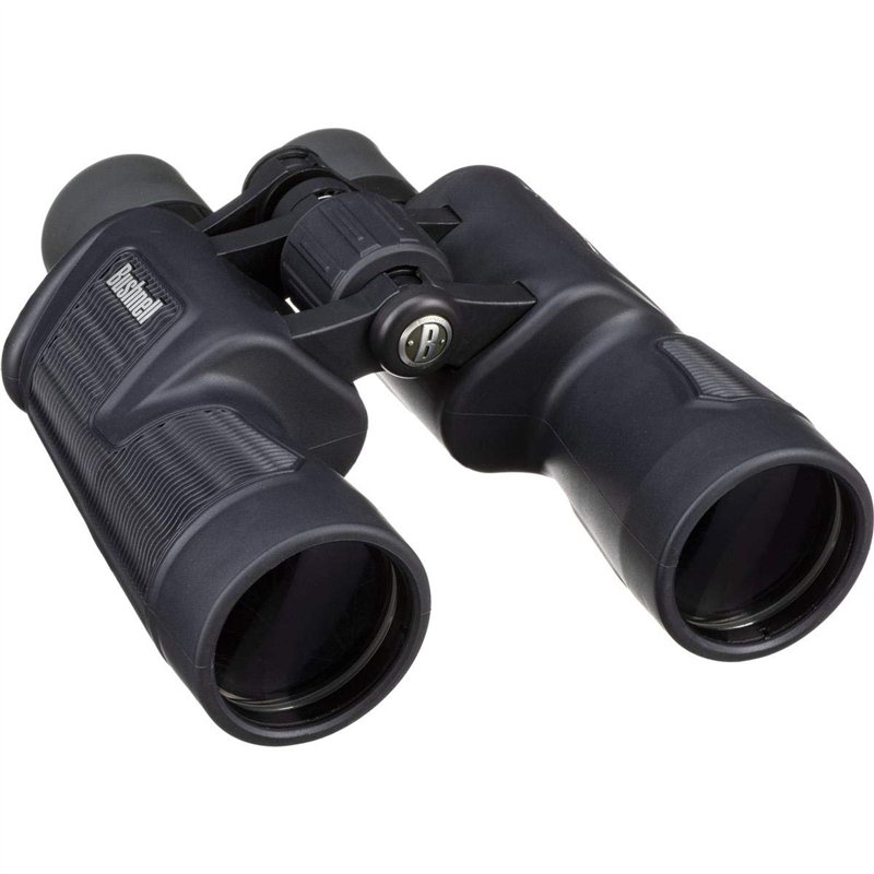 BUSHNELL - Jumelles Pour Adultes - H²O - 7x50 - Noir - Prisme Porro - Étanche à l'Eau - Résiste au Brouillard - Oielletons Twist