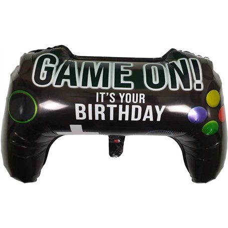 DIWULI Ballon XL Manette - Anniversaire Gaming