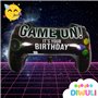 DIWULI Ballon XL Manette - Anniversaire Gaming