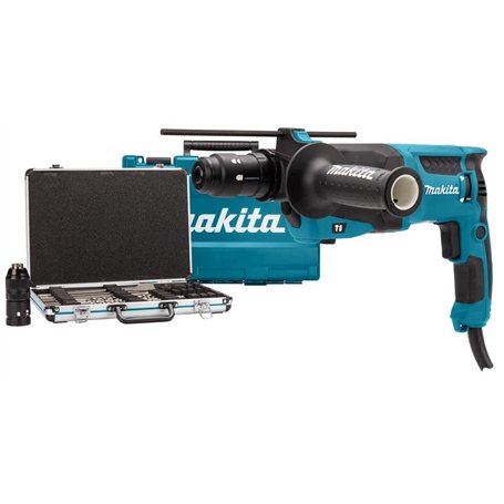 Perforateur burineur SDS+ 800W dans coffret plastique - MAKITA HR2630TX12