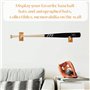 Support de Batte de Baseball en Bois