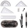 8 Pièces Compass Set