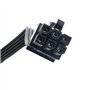 Gintai Modulaire Source de Courant PCI-e 6 Broches à 3X 15 Broches PSU SATA Disque Dur Adaptateur Secteur Câble pour Seasonic Co