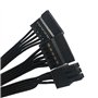 Gintai Modulaire Source de Courant PCI-e 6 Broches à 3X 15 Broches PSU SATA Disque Dur Adaptateur Secteur Câble pour Seasonic Co
