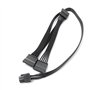 Gintai Modulaire Source de Courant PCI-e 6 Broches à 3X 15 Broches PSU SATA Disque Dur Adaptateur Secteur Câble pour Seasonic Co